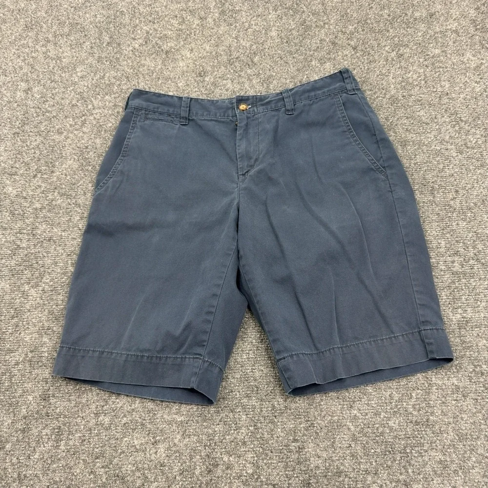 Polo Ralph Lauren Shorts 4 Navy Blue Cotton Chino Classic Preppy Summer Style